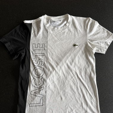 T-shirt Lacoste bicolore regular fit taglia XS