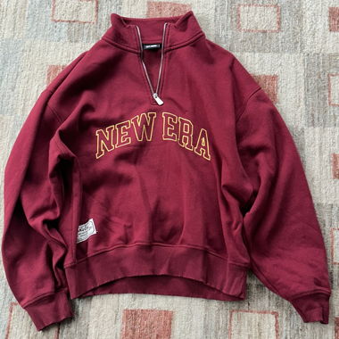 New Era Red Pullover