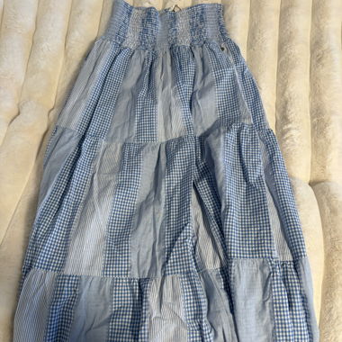 Jolie jupe maxi bleue