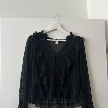 Durchsichtige Bluse