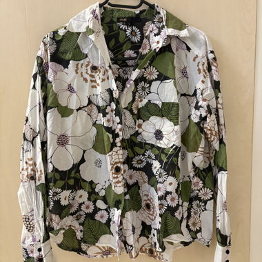 Maje Floral Cotton Shirt