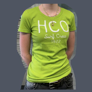 T-shirt Hollister in verde lime