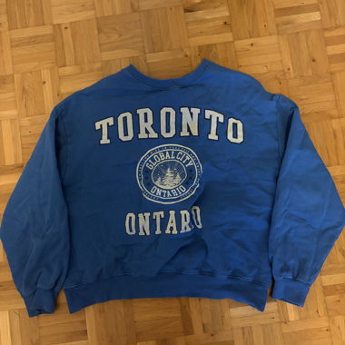 Vintage Toronto Sweater Blau