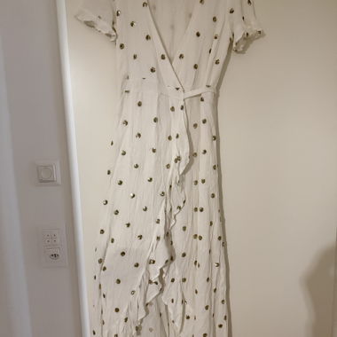Langes weisses Kleid GOA