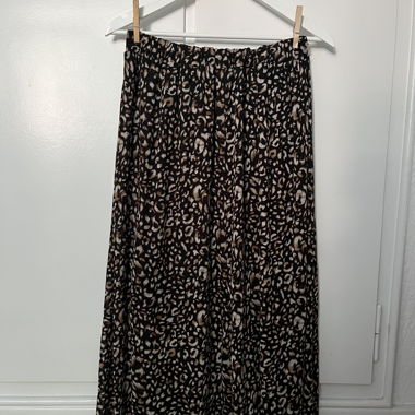 Leopard Print Skirt