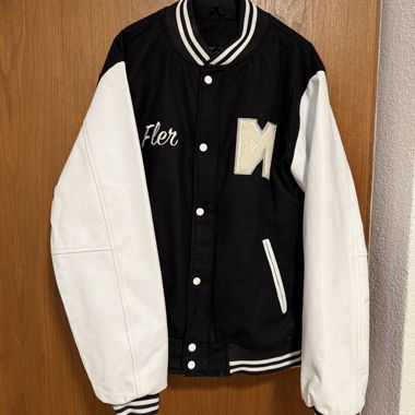 Giacca Varsity White Frank