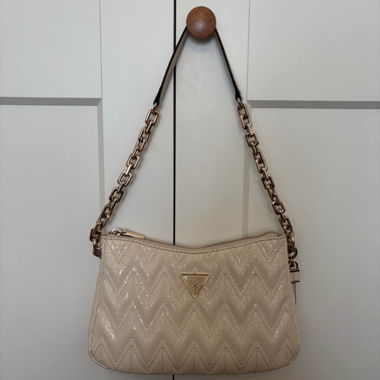 Beige Umhängetasche