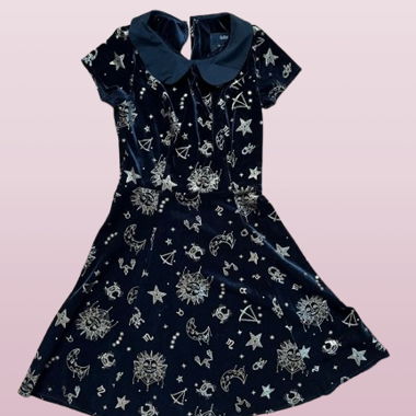 ModCloth Samtkleid S/M