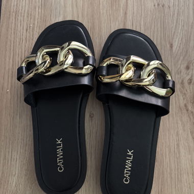 Mules CATWALK noires