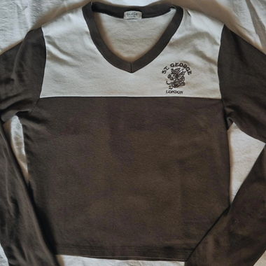 Maglietta Brandy Melville London a maniche lunghe