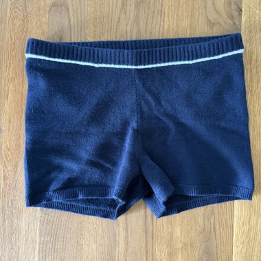 Dark Blue Knit Shorts Hollister XS