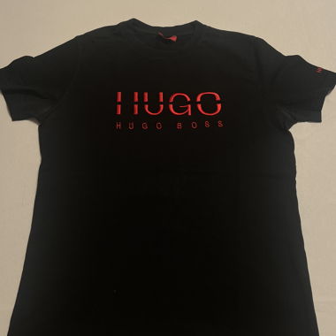 T-shirt Hugo Boss noir