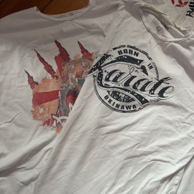 Karate Graphic T-Shirts Set