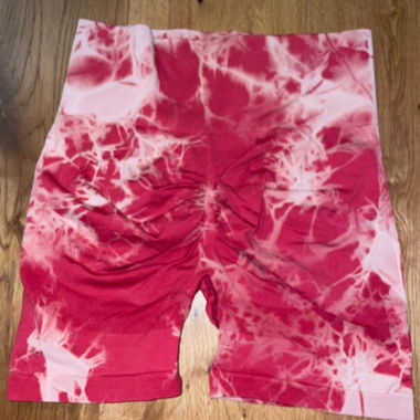 Kurze Leggins mit scrunch