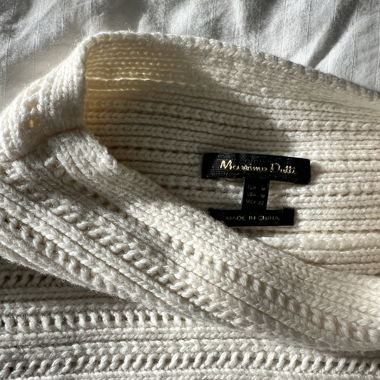 Pull beige Massimo Dutti