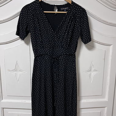 Robe à pois punk