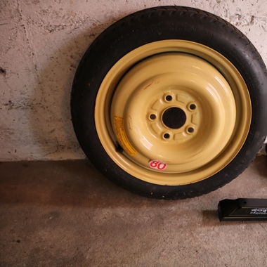 Ersatzreifen Reifen Felge Notreifen Rad Auto 