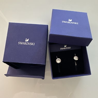 Orecchini in argento Swarovski