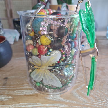 Mystery jewelry jar - whimsical and fairycore