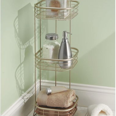 Mensola angolare doccia/bagno – 3 livelli