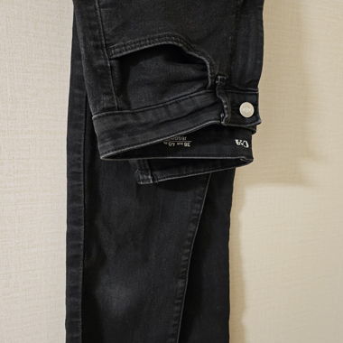 Jeans neri / Jeggings C&A Taglia 38