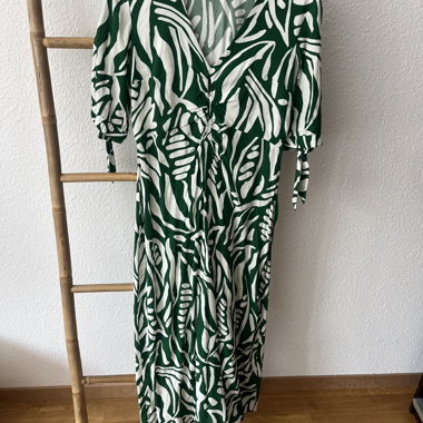 ba&sh patterned midi dress
