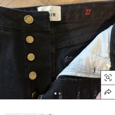 Sézane Black Jeans XS/34