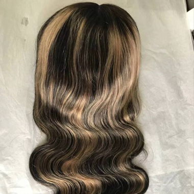 perruque en cheveux naturels