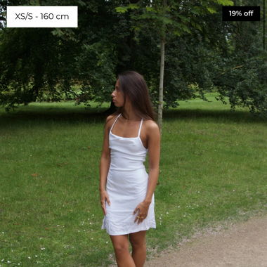 white dress