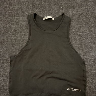 Sport top olivegrün