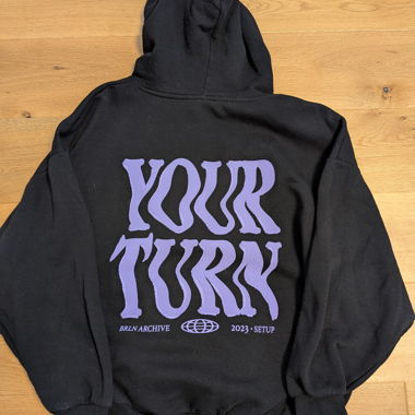 Oversized Pulli mit Aufschrift Your Turn