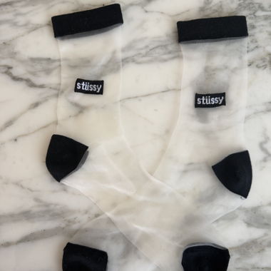 Transparent Stussy Socks