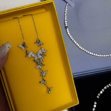 SWAROVSKI Necklace Idyllia Lilia Y blue