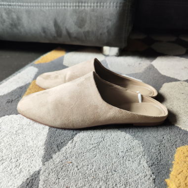 Mules in velluto H&M