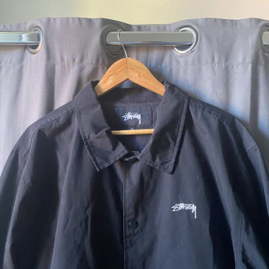 Giacca leggera Stussy nera