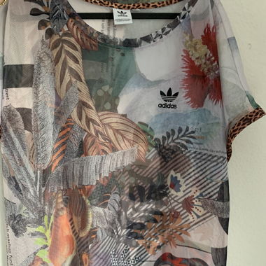 Adidas Shirt durchsichtig 