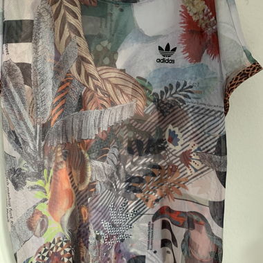 Adidas Shirt durchsichtig 