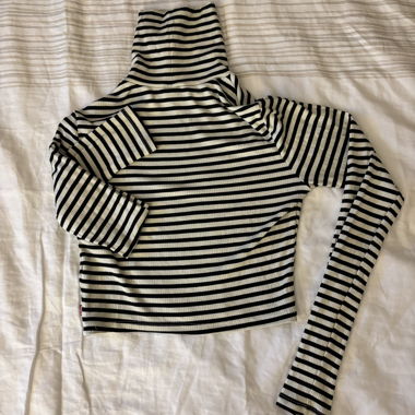Levi's Striped Turtleneck Sweater