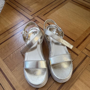 Gold Platform Sandals
