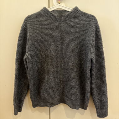Massimo-Dutti-Pullover grau