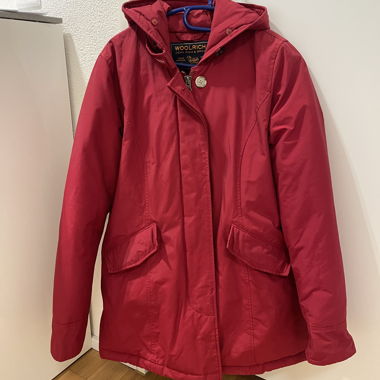 WOOLRICH parka rosso