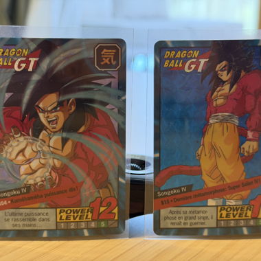 Cartes Dragon Ball GT