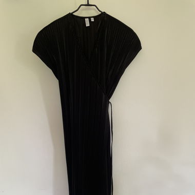 Plissée Wickelkleid