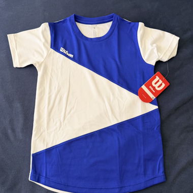 Wilson Blue and White Jersey