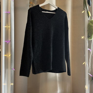 Dark Grey Knit Sweater – ONLY – Size S