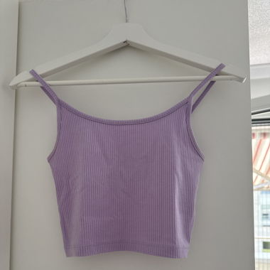 Lila Basic Top