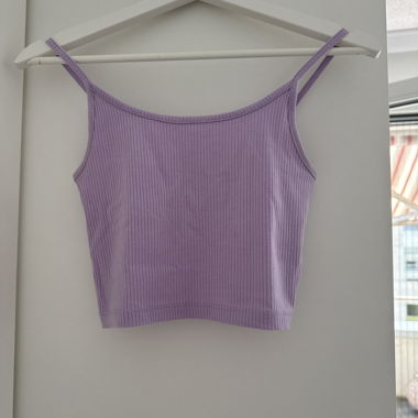 Lila Basic Top