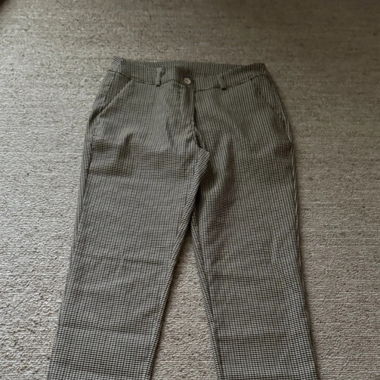Karierte Business Hose