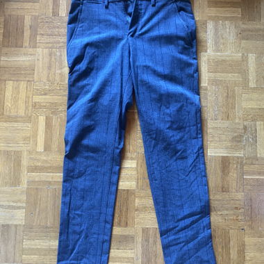 Pantaloni di Tessuto Grigi