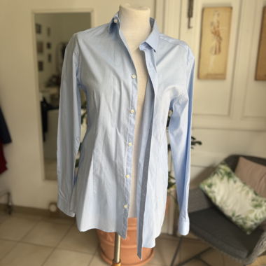 Chemise bleue claire Premium